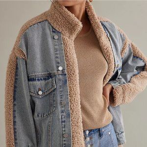 Blank NYC Fuzzy Wuzzy Jacket Medium NWT